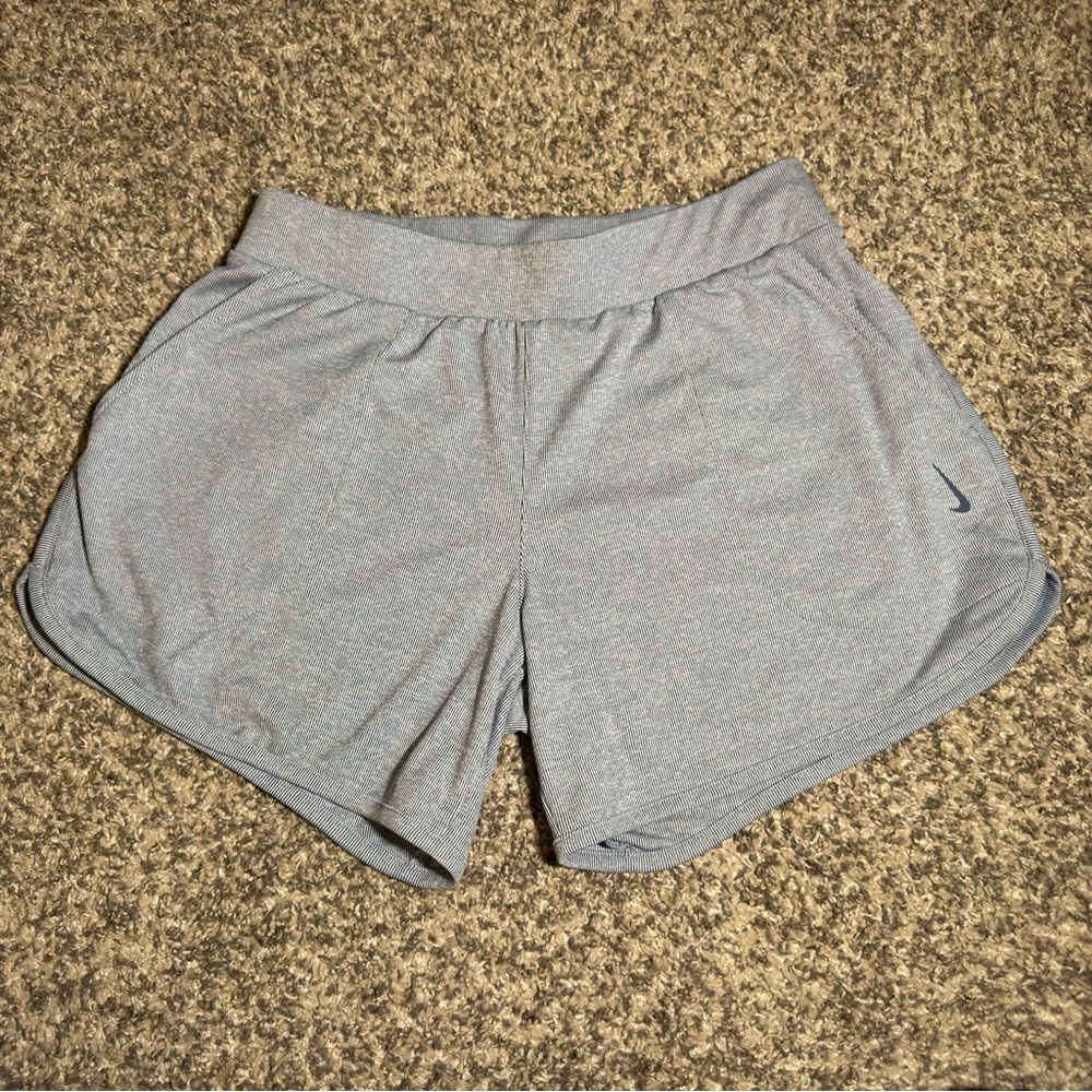 Nike Women's Light Gray Athletic Shorts